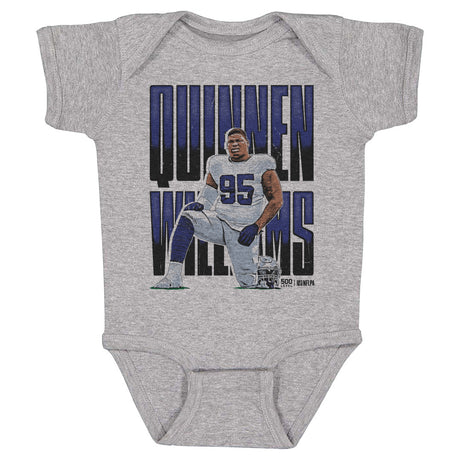 Quinnen Williams Kids Baby Onesie | 500 LEVEL