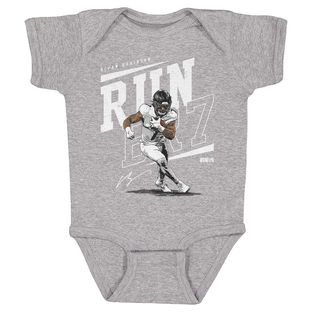 Bijan Robinson Kids Baby Onesie | 500 LEVEL