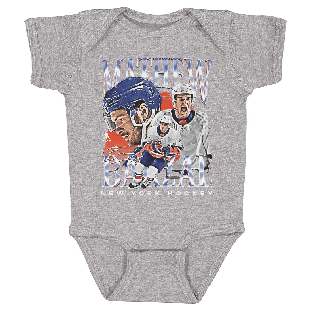 Mathew Barzal Kids Baby Onesie | 500 LEVEL