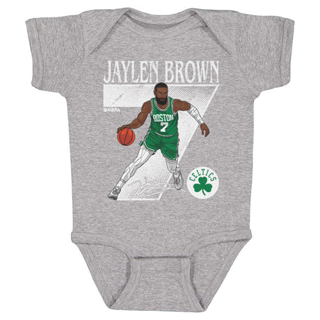 Jaylen Brown Kids Baby Onesie | 500 LEVEL