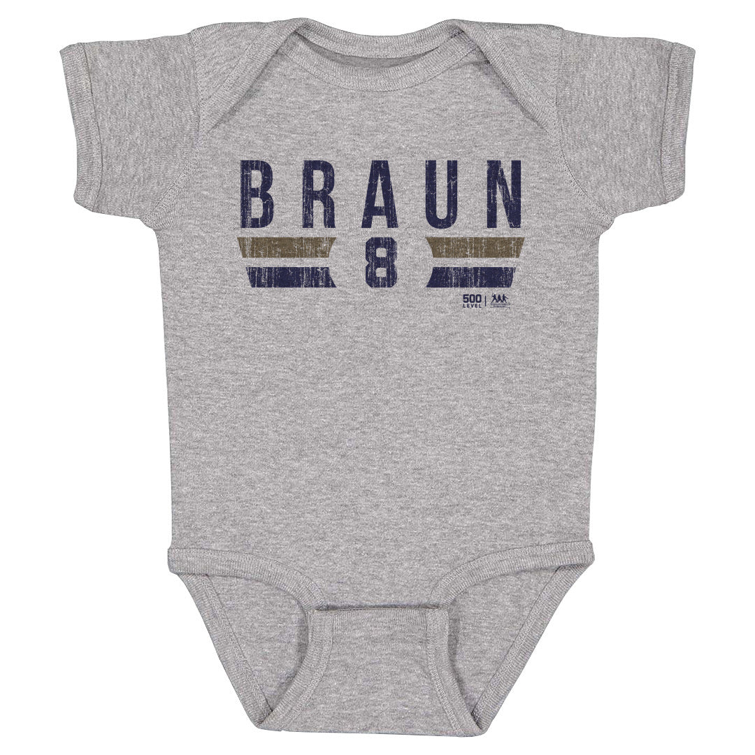 Ryan Braun Kids Baby Onesie | 500 LEVEL