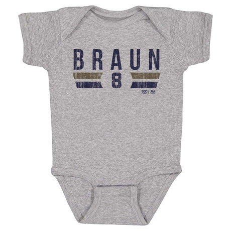 Ryan Braun Kids Baby Onesie | 500 LEVEL