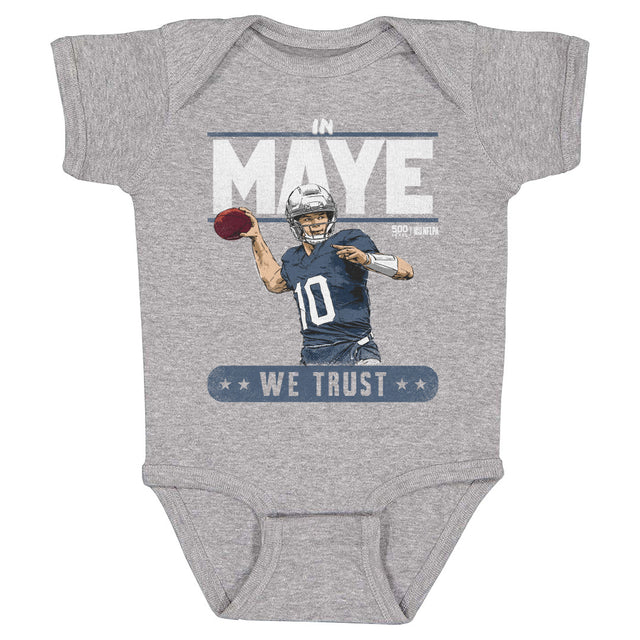 Drake Maye Kids Baby Onesie | 500 LEVEL