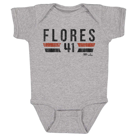Wilmer Flores Kids Baby Onesie | 500 LEVEL