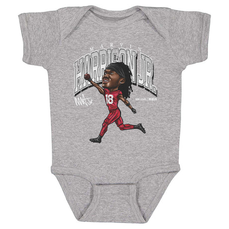 Marvin Harrison Jr. Kids Baby Onesie | 500 LEVEL