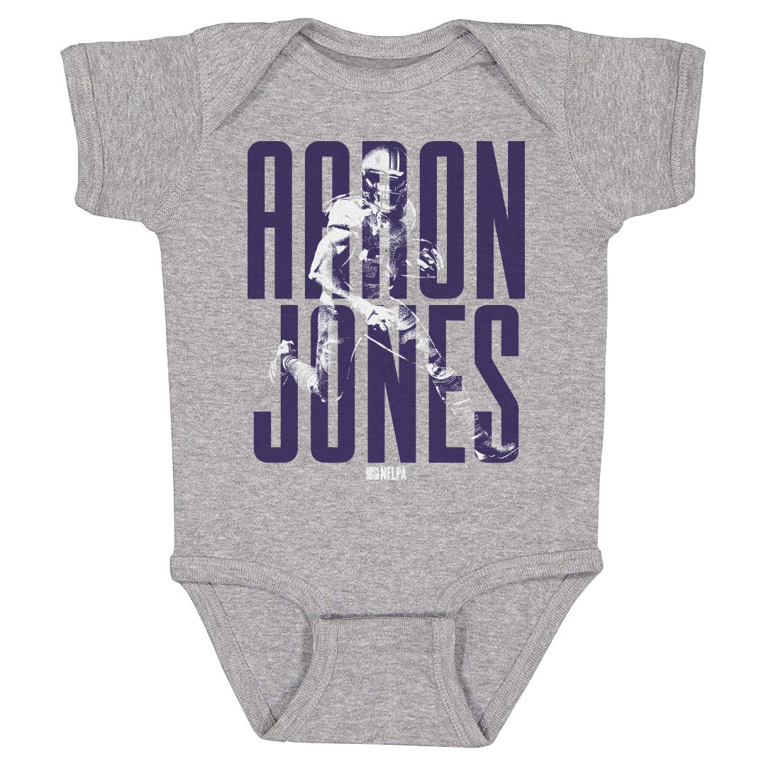 Aaron Jones Kids Baby Onesie | 500 LEVEL