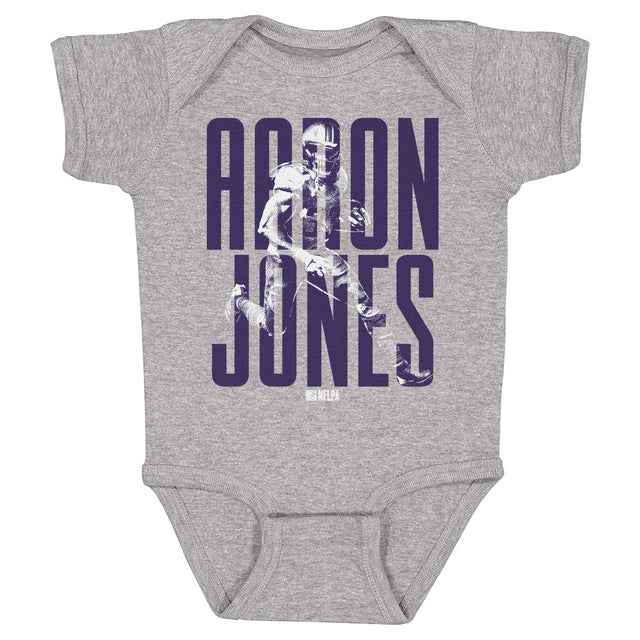 Aaron Jones Kids Baby Onesie | 500 LEVEL