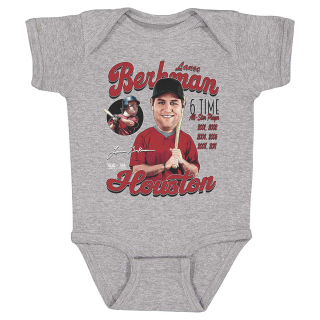Lance Berkman Kids Baby Onesie | 500 LEVEL