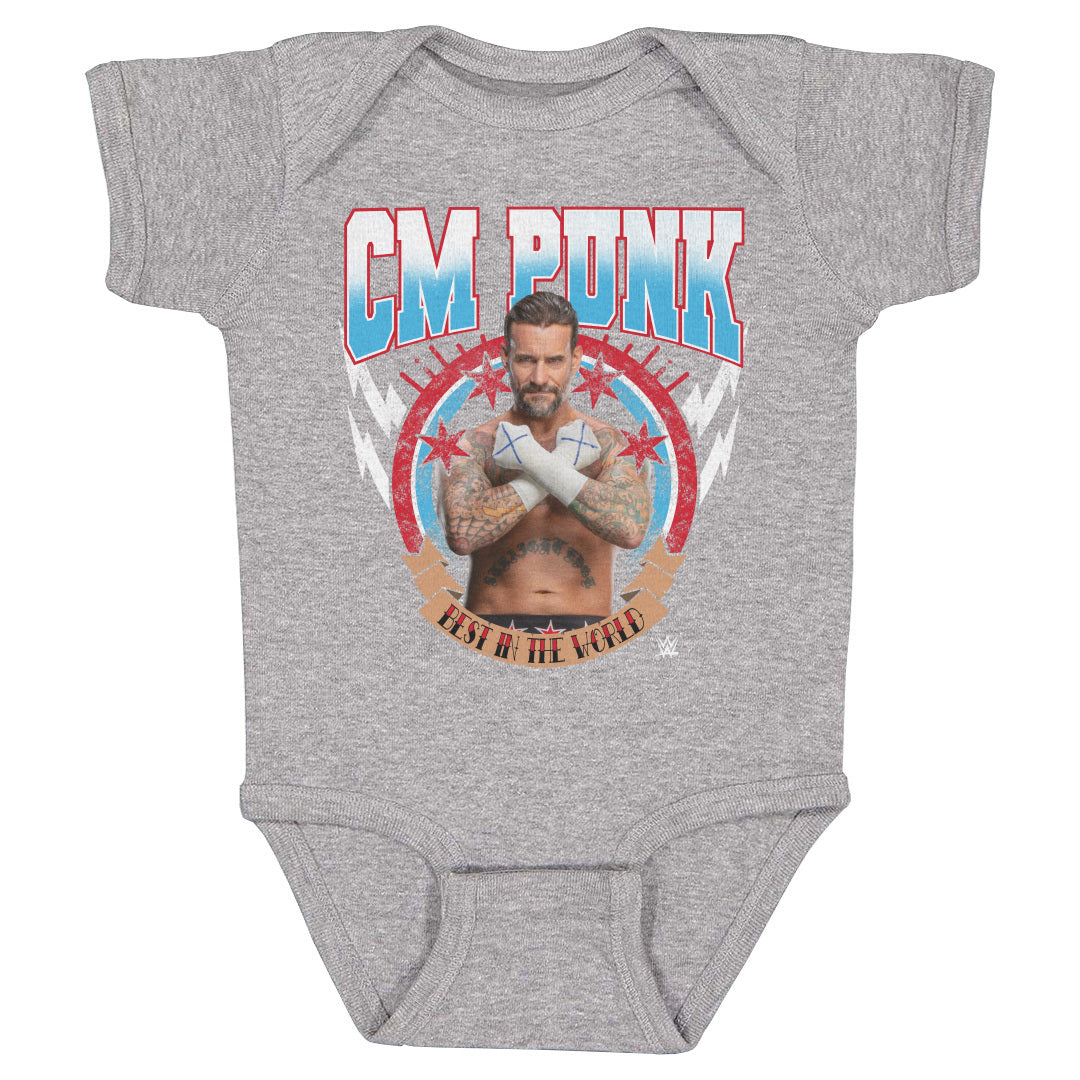 CM Punk Kids Baby Onesie | 500 LEVEL