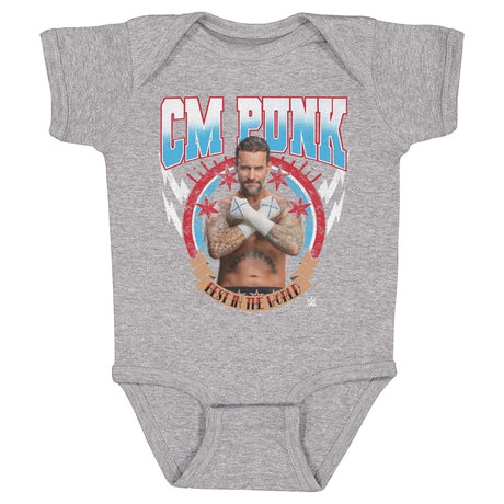 CM Punk Kids Baby Onesie | 500 LEVEL