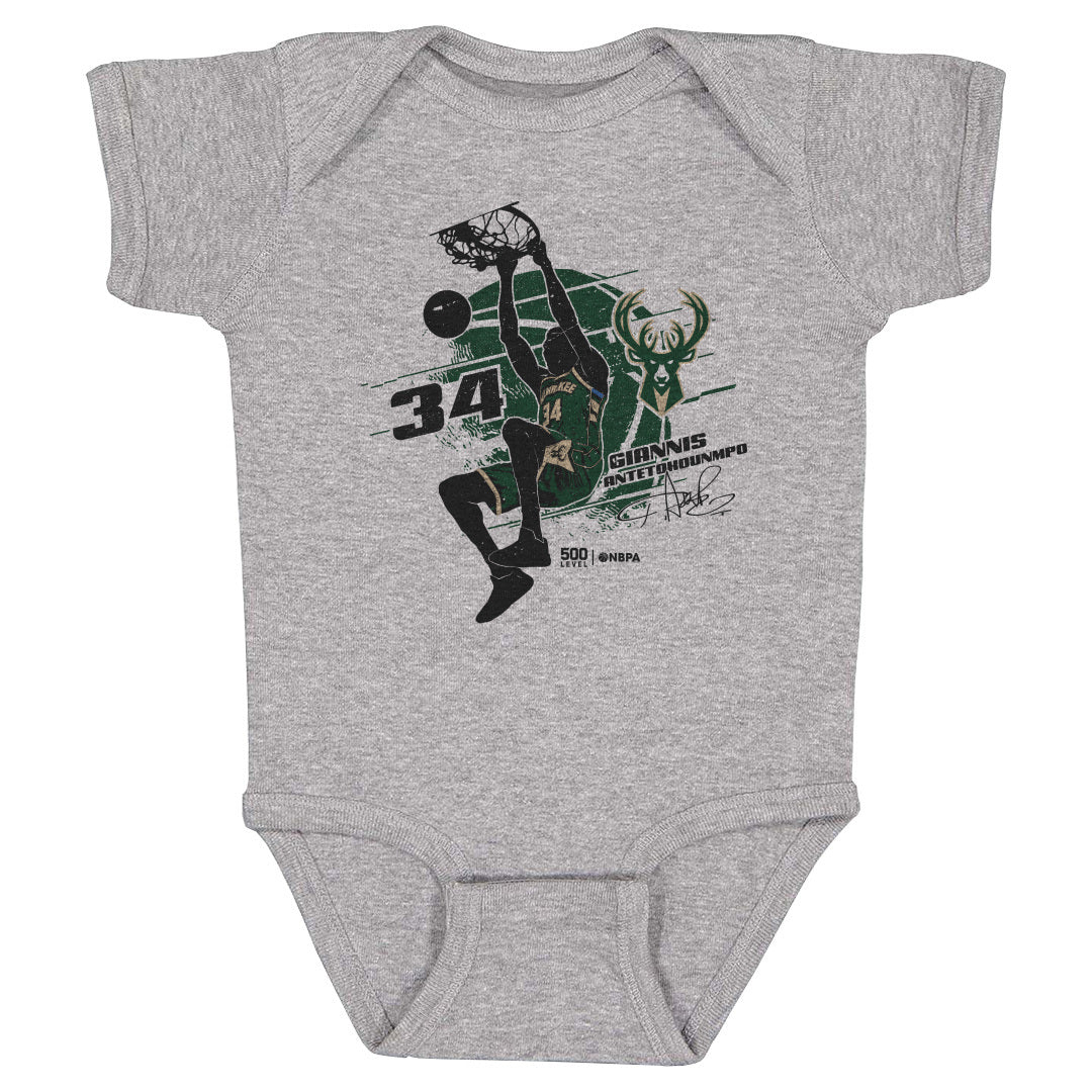 Giannis Antetokounmpo Kids Baby Onesie | 500 LEVEL