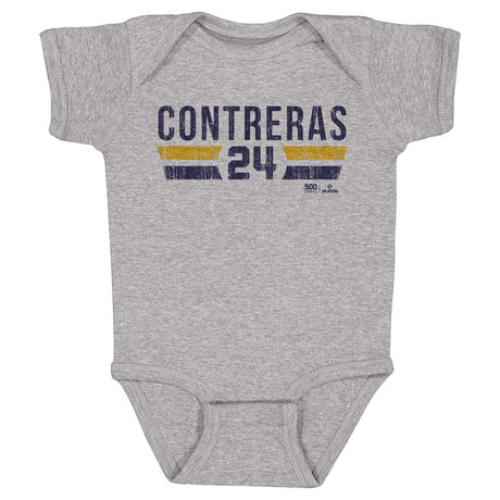 William Contreras Kids Baby Onesie | 500 LEVEL
