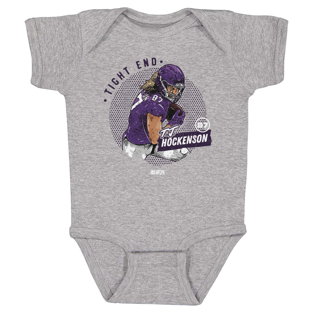T.J. Hockenson Kids Baby Onesie | 500 LEVEL