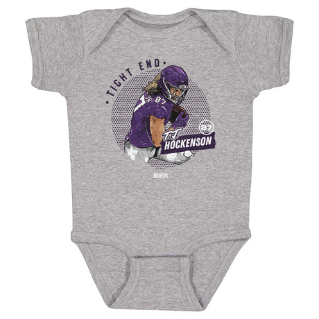 T.J. Hockenson Kids Baby Onesie | 500 LEVEL