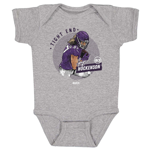 T.J. Hockenson Kids Baby Onesie | 500 LEVEL