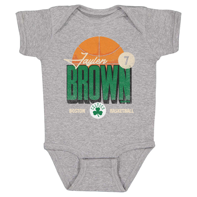 Jaylen Brown Kids Baby Onesie | 500 LEVEL