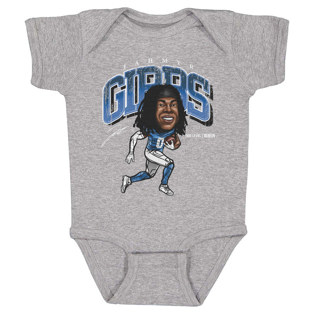 Jahmyr Gibbs Kids Baby Onesie | 500 LEVEL