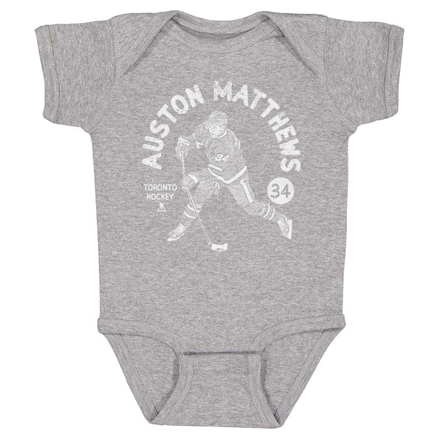 Auston Matthews Kids Baby Onesie | 500 LEVEL