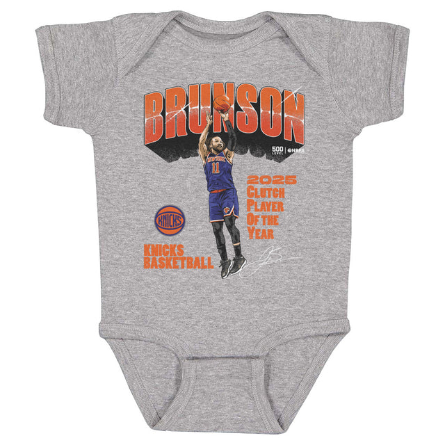 Jalen Brunson Kids Baby Onesie | 500 LEVEL