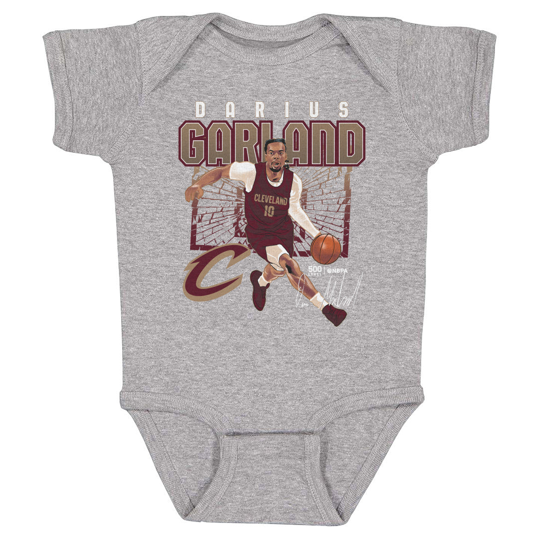 Darius Garland Kids Baby Onesie | 500 LEVEL