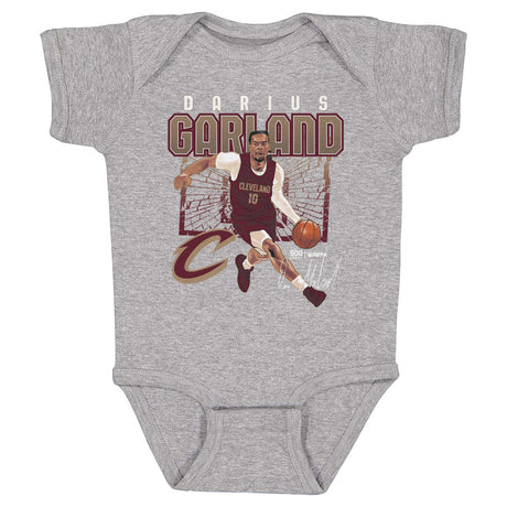 Darius Garland Kids Baby Onesie | 500 LEVEL