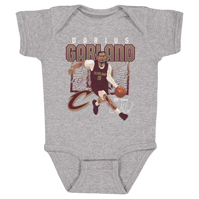Darius Garland Kids Baby Onesie | 500 LEVEL
