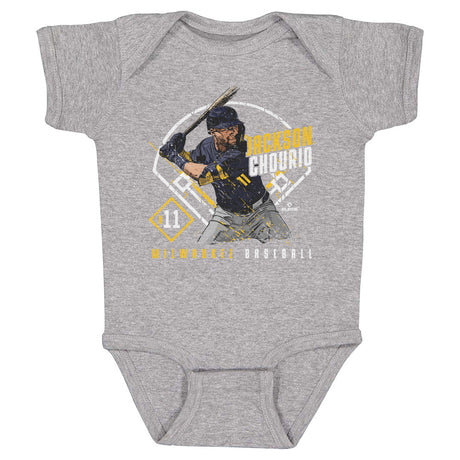 Jackson Chourio Kids Baby Onesie | 500 LEVEL