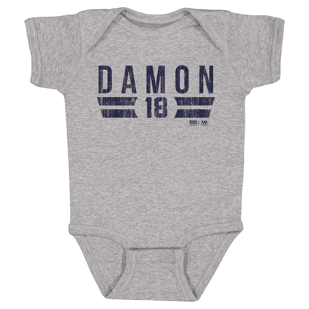 Johnny Damon Kids Baby Onesie | 500 LEVEL