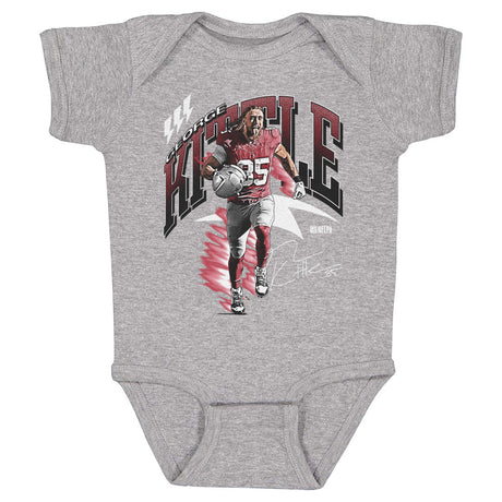 George Kittle Kids Baby Onesie | 500 LEVEL