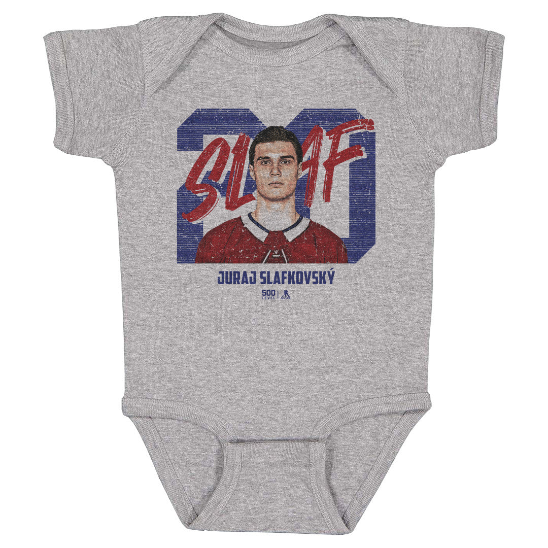 Juraj Slafkovsky Kids Baby Onesie | 500 LEVEL