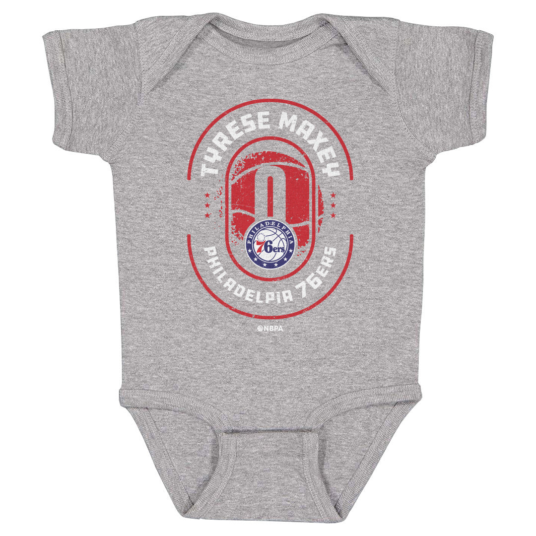 Tyrese Maxey Kids Baby Onesie | 500 LEVEL