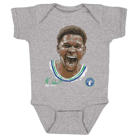 Anthony Edwards Kids Baby Onesie | 500 LEVEL