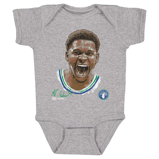 Anthony Edwards Kids Baby Onesie | 500 LEVEL