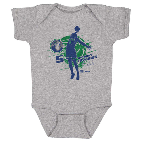 Anthony Edwards Kids Baby Onesie | 500 LEVEL