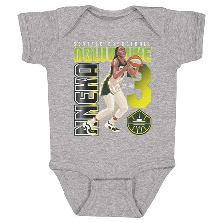 Nneka Ogwumike Kids Baby Onesie | 500 LEVEL