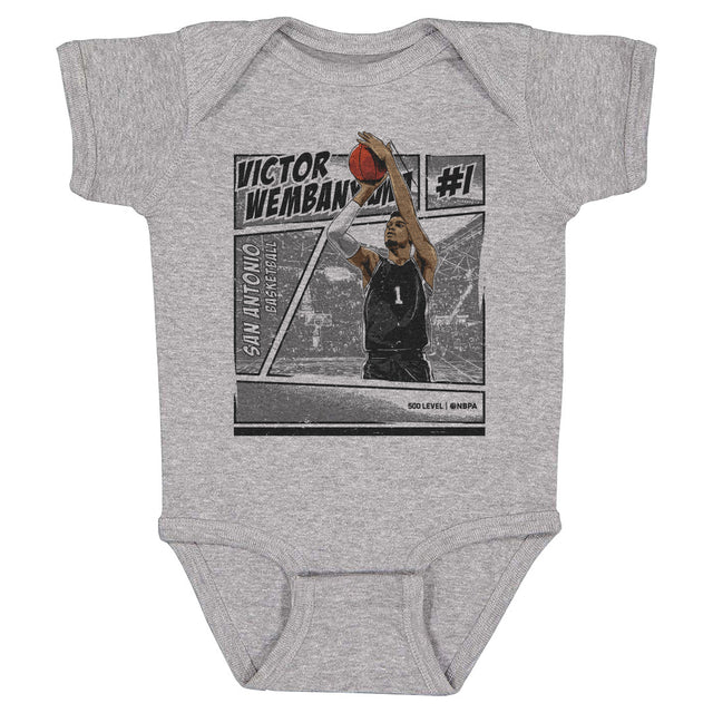 Victor Wembanyama Kids Baby Onesie | 500 LEVEL