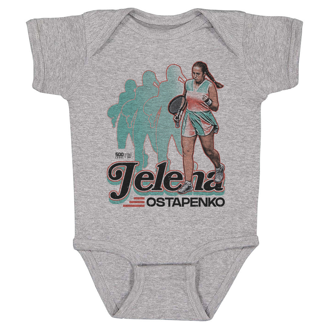 Jelena Ostapenko Kids Baby Onesie | 500 LEVEL