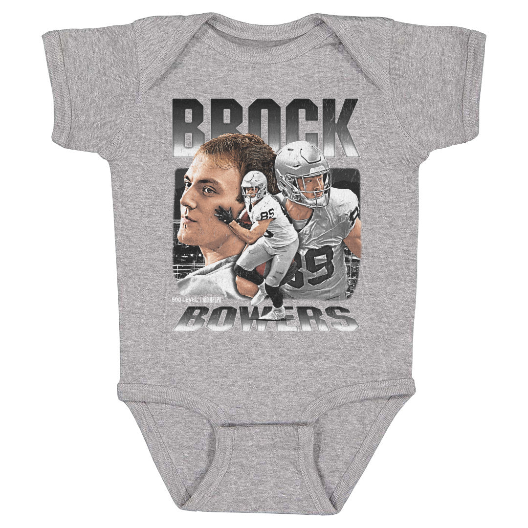 Brock Bowers Kids Baby Onesie | 500 LEVEL