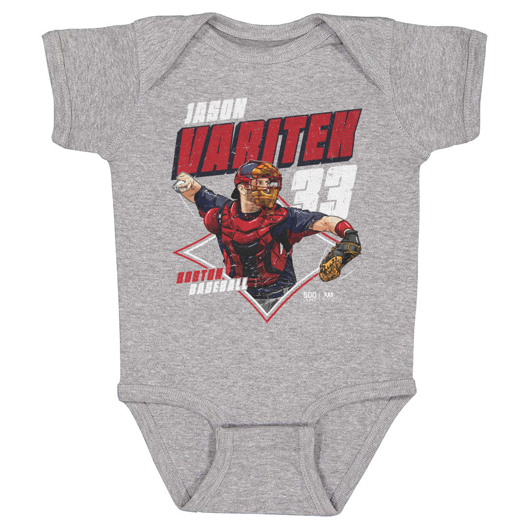 Jason Varitek Kids Baby Onesie | 500 LEVEL