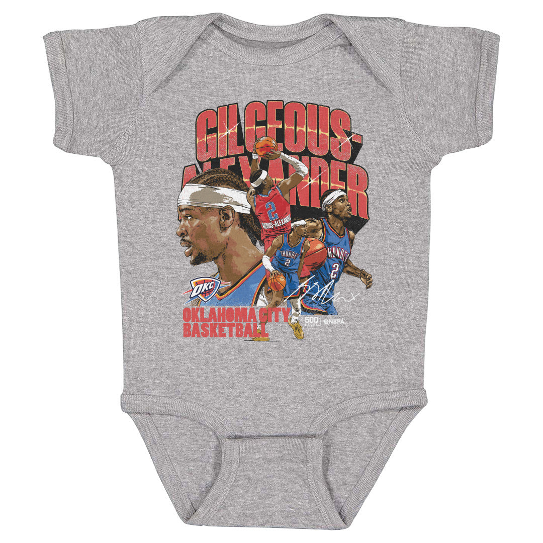 Shai Gilgeous-Alexander Kids Baby Onesie | 500 LEVEL