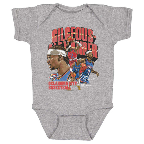Shai Gilgeous-Alexander Kids Baby Onesie | 500 LEVEL