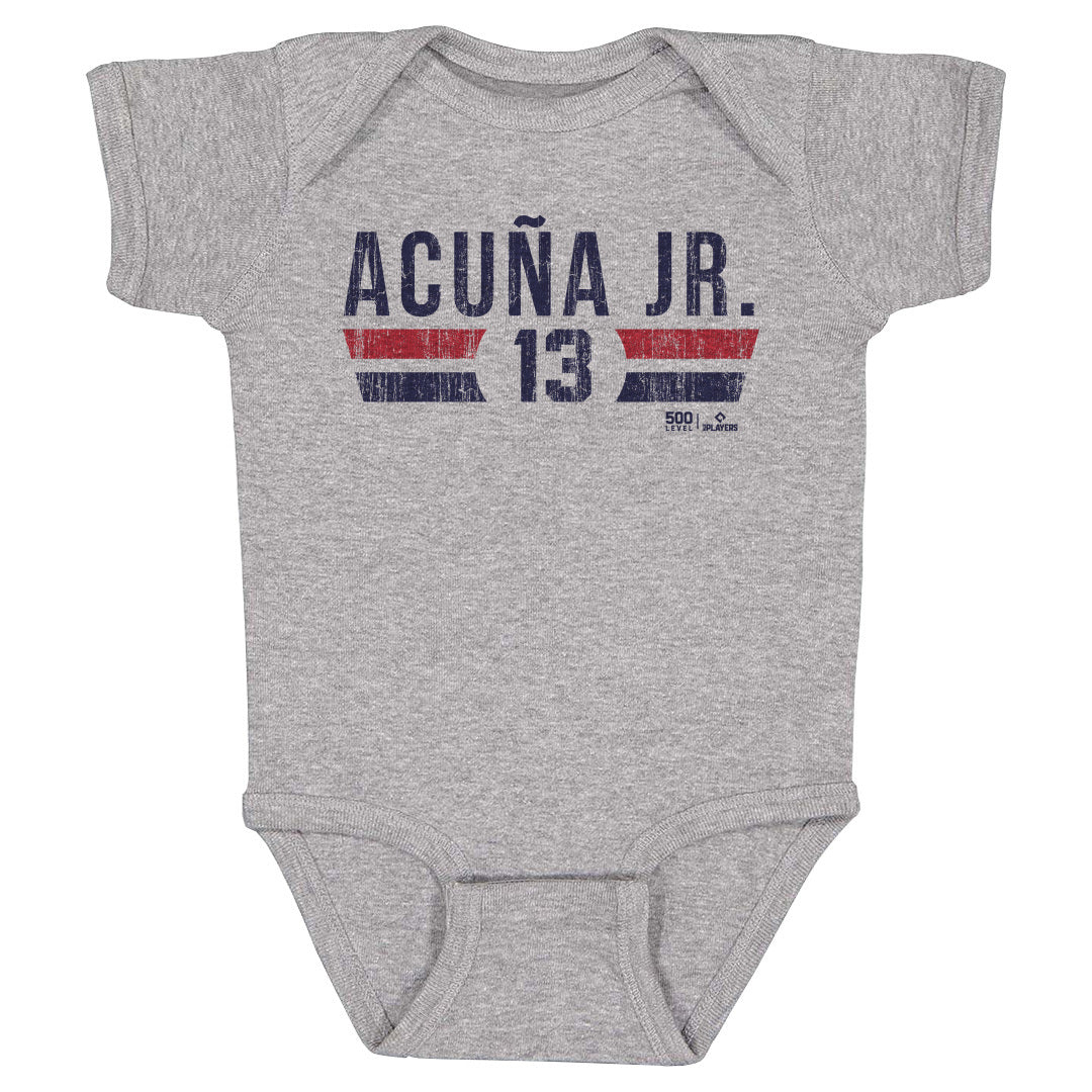 Ronald Acuna Jr. Kids Baby Onesie | 500 LEVEL