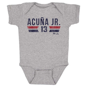 Ronald Acuna Jr. Kids Baby Onesie | 500 LEVEL
