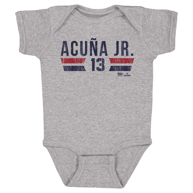 Ronald Acuna Jr. Kids Baby Onesie | 500 LEVEL