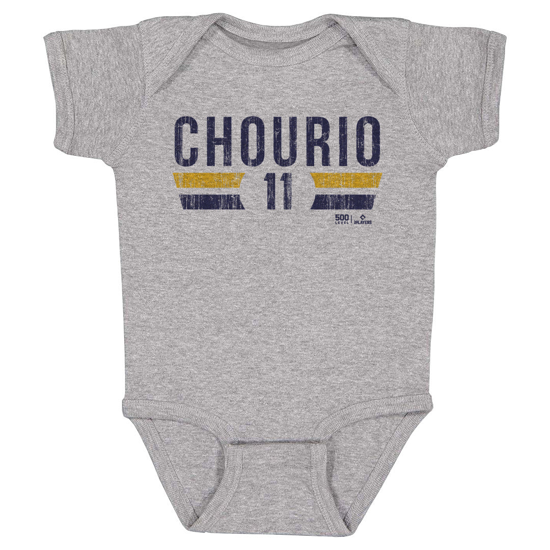 Jackson Chourio Kids Baby Onesie | 500 LEVEL