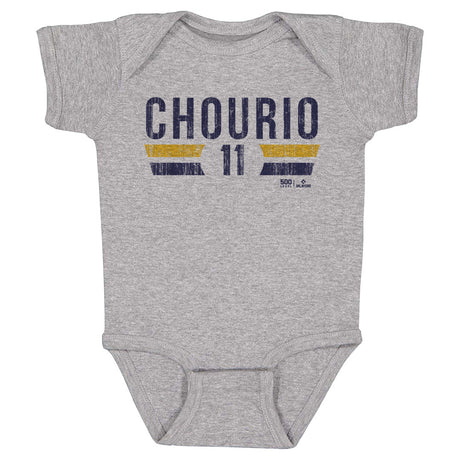 Jackson Chourio Kids Baby Onesie | 500 LEVEL