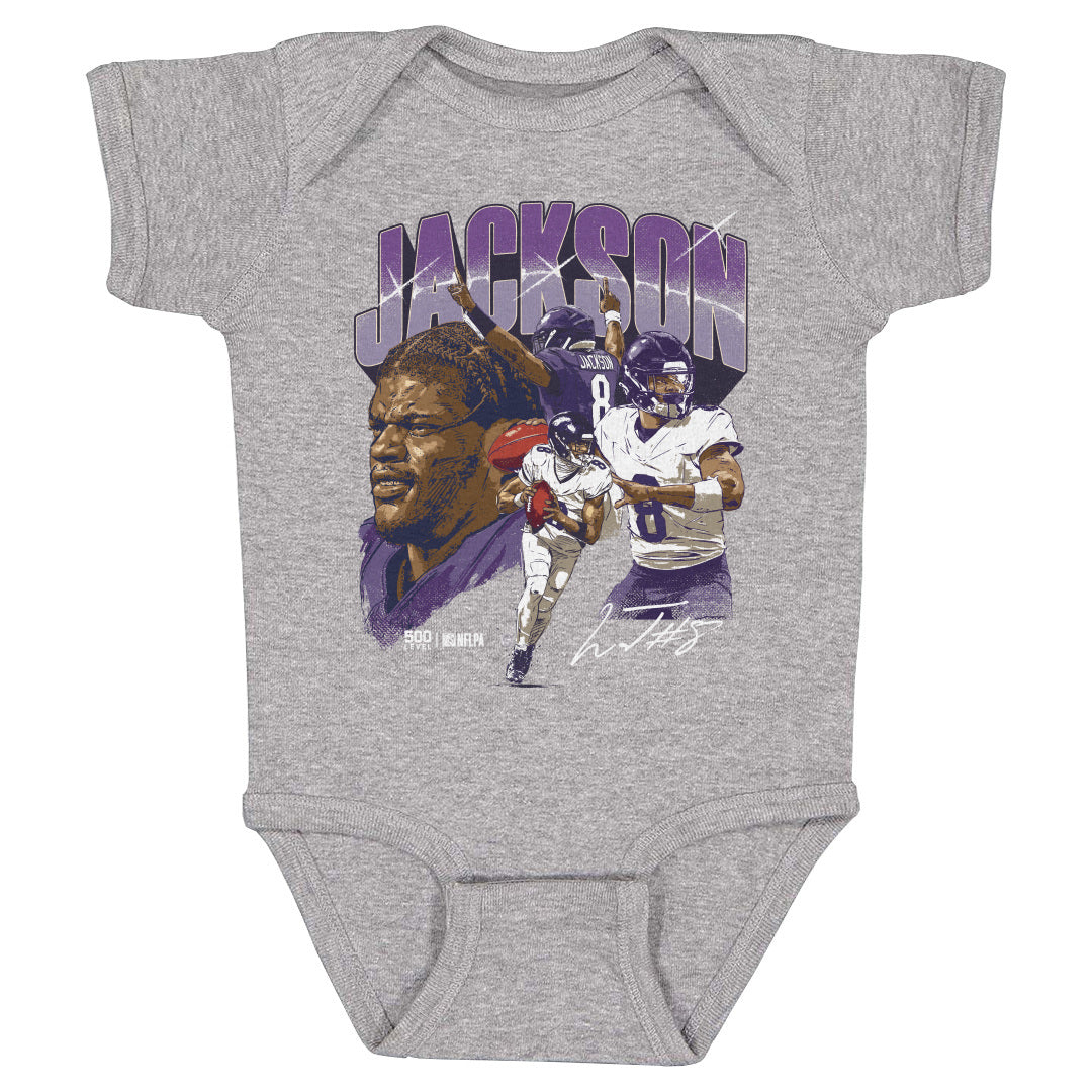 Lamar Jackson Kids Baby Onesie | 500 LEVEL