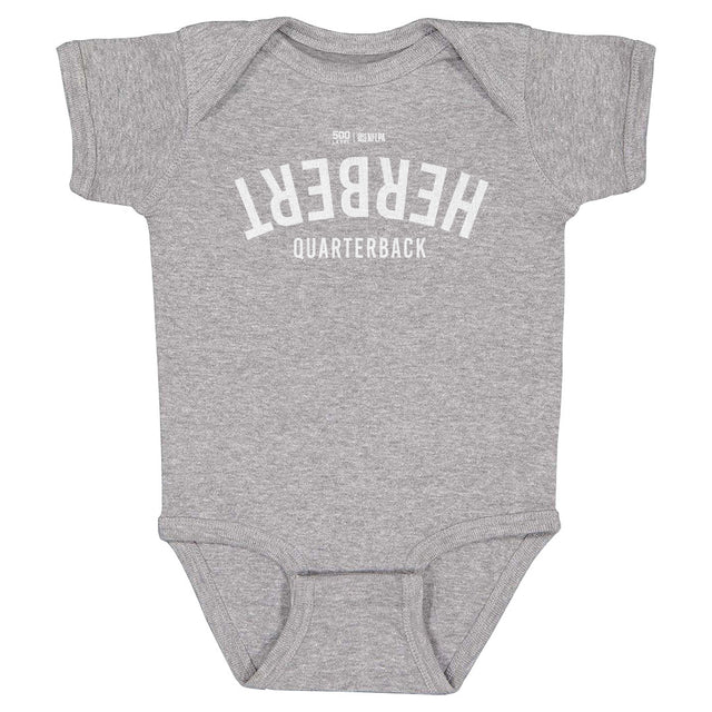 Justin Herbert Kids Baby Onesie | 500 LEVEL