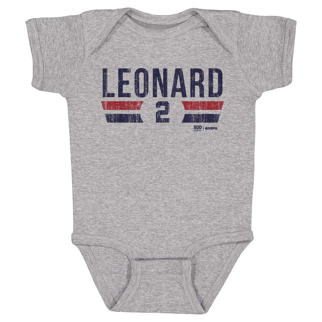 Kawhi Leonard Kids Baby Onesie | 500 LEVEL