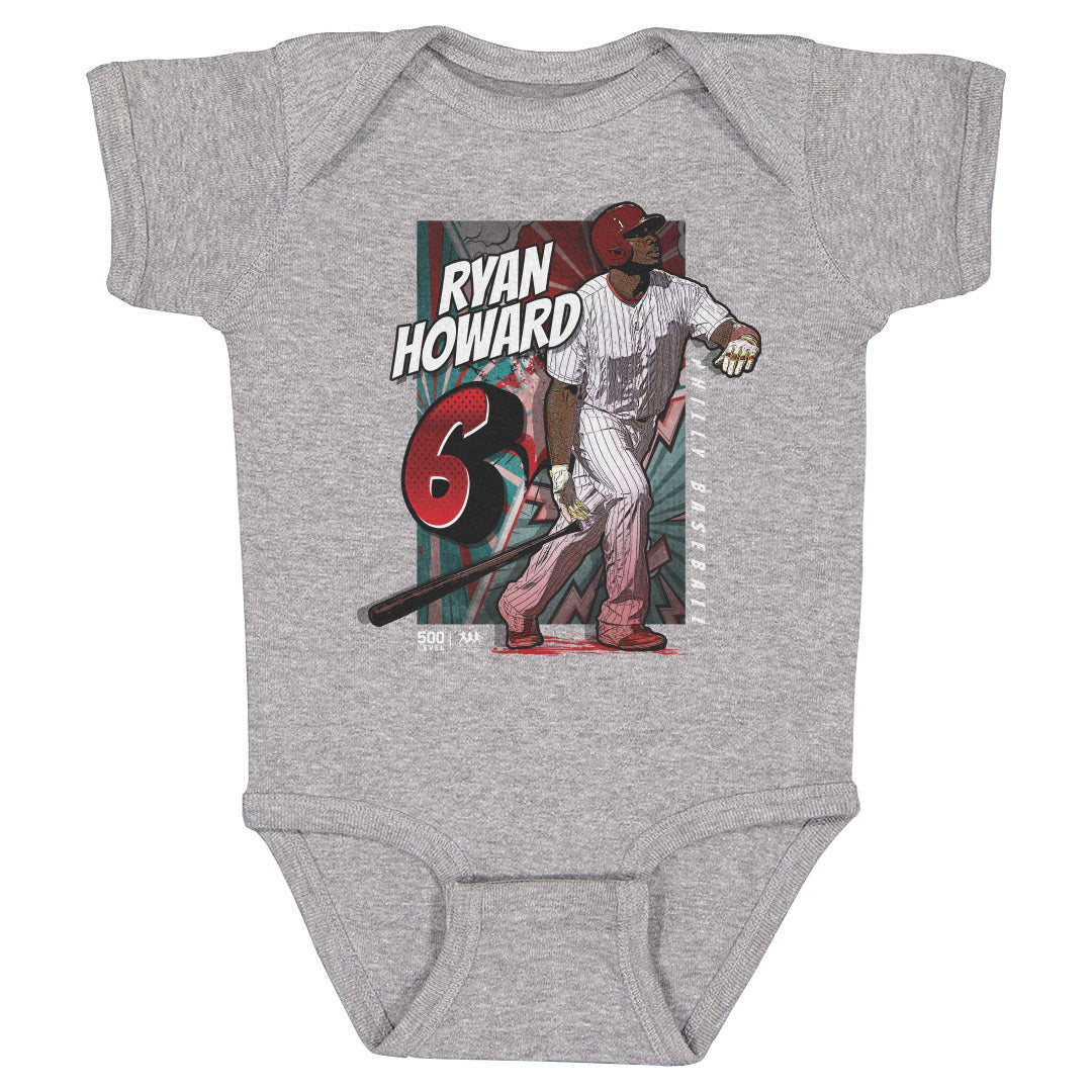 Ryan Howard Kids Baby Onesie | 500 LEVEL
